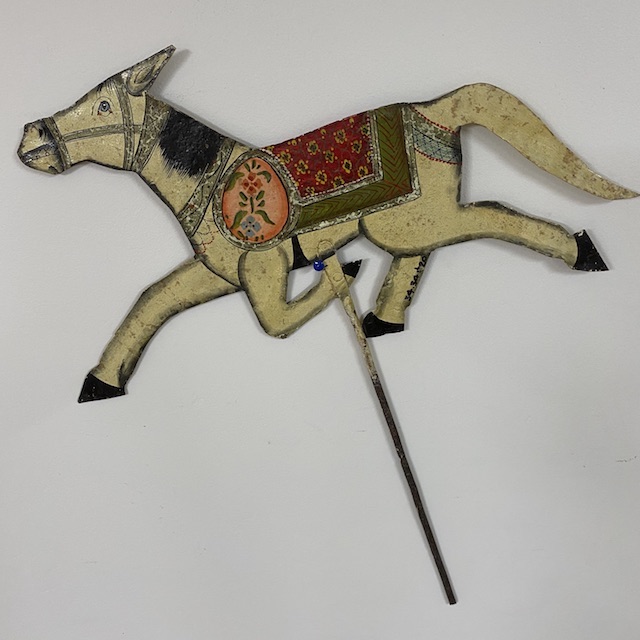 DECOR, Metal Horse - Painted